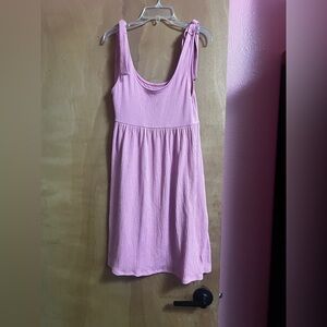 Wild Fable Textured Pink Dress